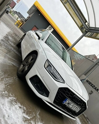Audi A4 cena 142000 przebieg: 28000, rok produkcji 2021 z Wejherowo małe 92